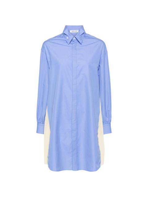 UNDERCOVER panelled cotton shirt