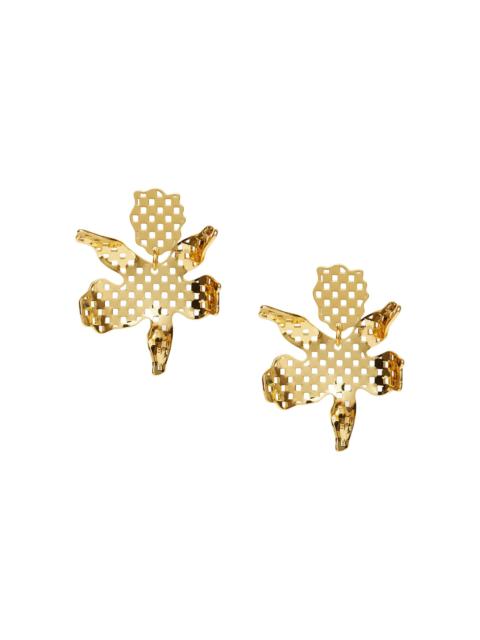 LELE SADOUGHI Women's Paper Lily 14K-Gold-Plated Earrings - Gold