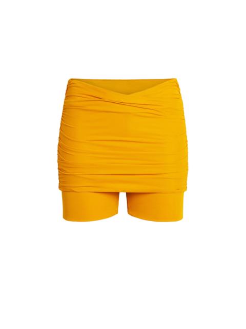Roberto Cavalli Wrap jersey shorts