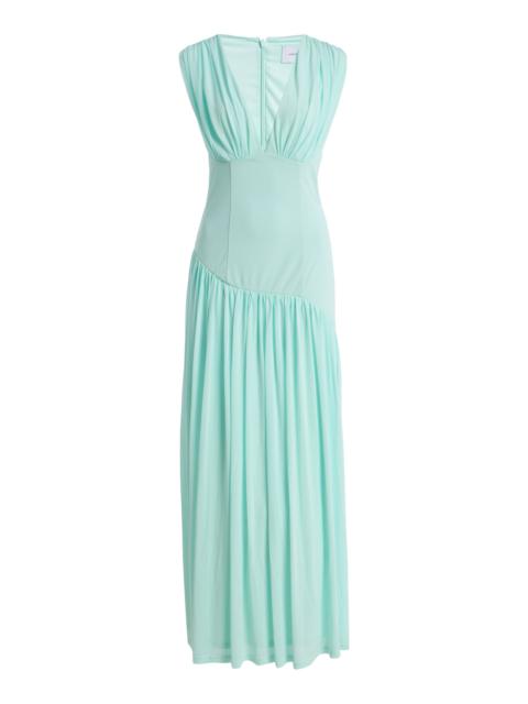 SIGNIFICANT OTHER Nirvana Pleated Midi Dress blue