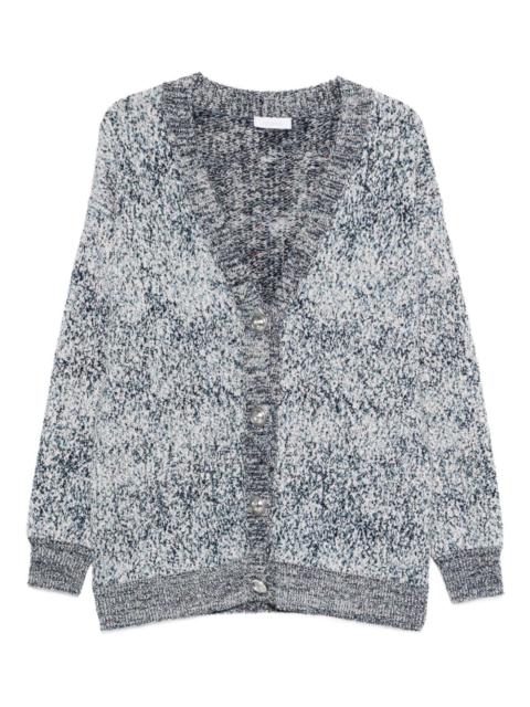 rabanne V-neck button-front cardigan