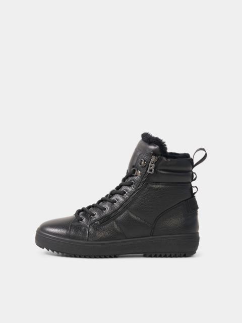 BOGNER Anchorage Lace-Up Boots with Spikes in Black