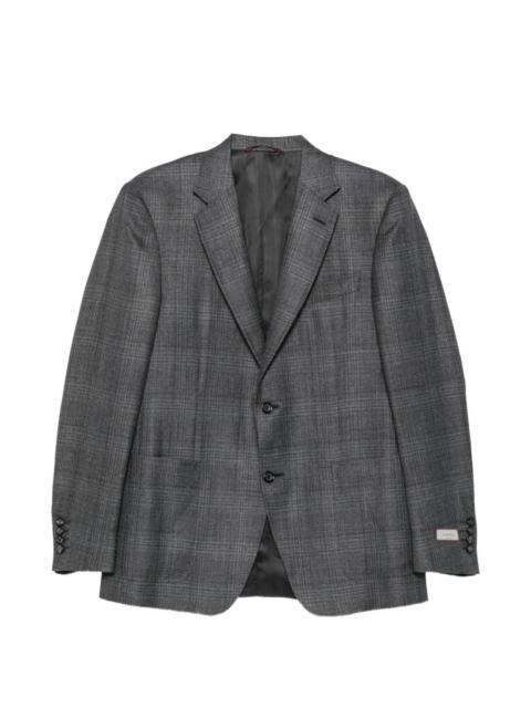 Canali notched-lapel blazer