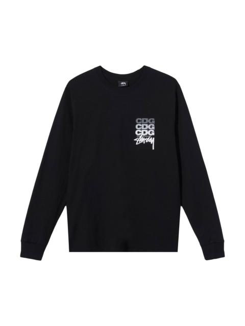 Stüssy Stussy x Comme des Garçons Dot Long-Sleeve T-Shirt 'Black'