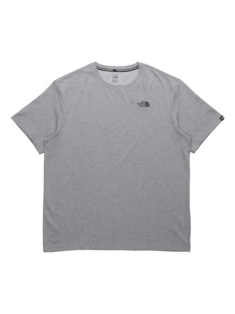 THE NORTH FACE Essential Logo T-Shirt 'Grey' NT7UM10C