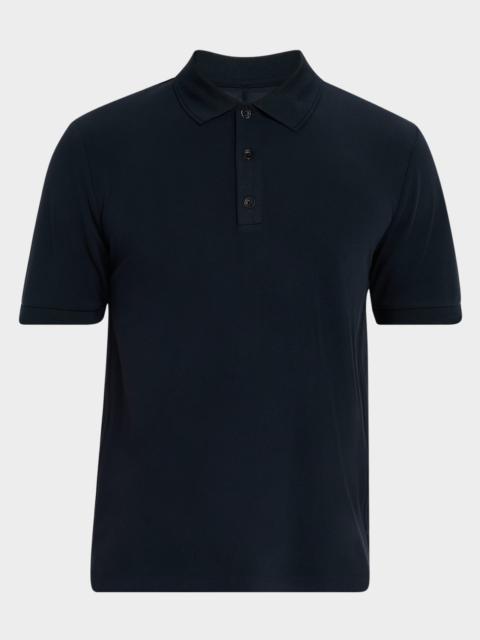 rag & bone Men's Tech Stretch Pique Polo Shirt
