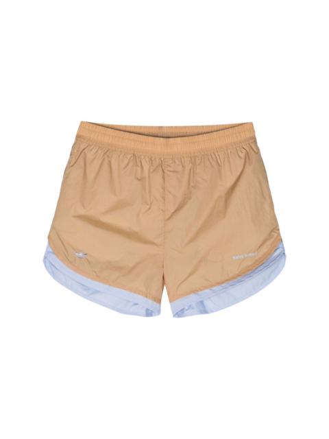 x Wales Bonner layered track shorts