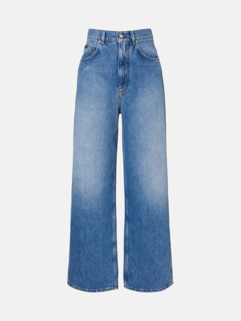 Dolce & Gabbana High-rise wide-leg jeans