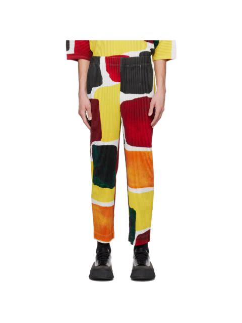 ISSEY MIYAKE Multicolor Landscape Trousers