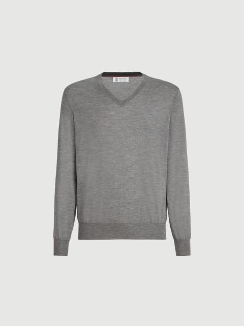 Brunello Cucinelli Cashmere and silk lightweight sweater