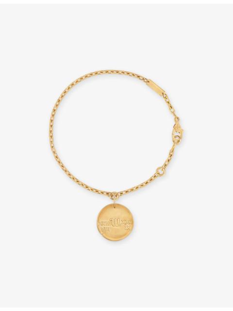 Van Cleef & Arpels Zodiaque Medal Virgo 18ct Yellow-Gold Bracelet