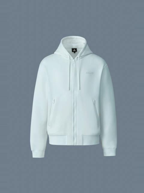 MACKAGE KRYSTOS Double-face Jersey zip-up hoodie | REVERSIBLE