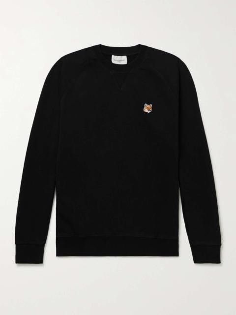 Logo-Appliquéd Cotton-Jersey Sweatshirt