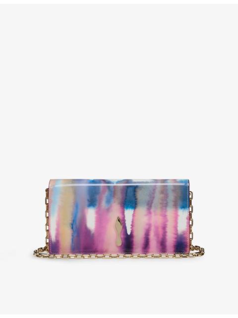 Christian Louboutin Bettina Tie-Dye Leather Clutch