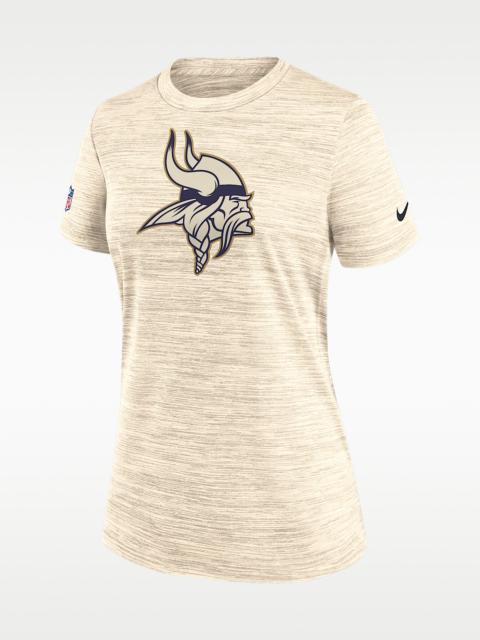 Nike Minnesota Vikings Rivalries Collection Sideline Velocity Women's Nike Dri-FIT NFL T-Shirt
