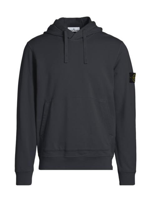 Stone Island Men's Core Cotton Fleece Hoodie - Navy Blue