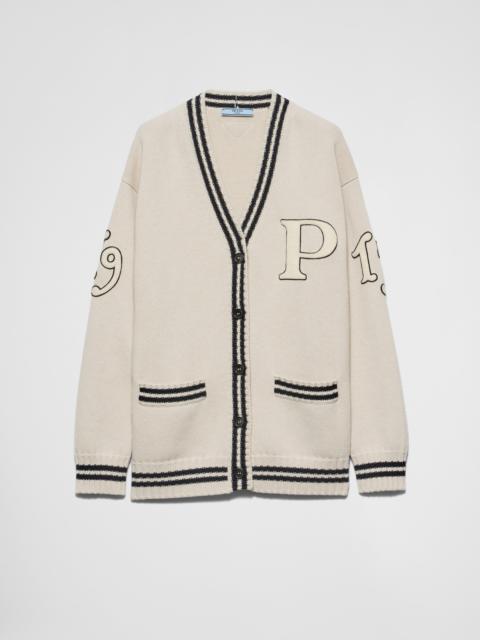 Wool and cashmere cardigan