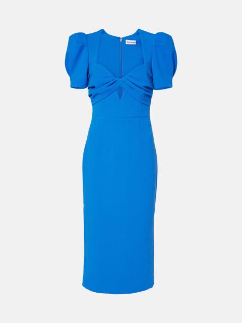 REBECCA VALLANCE Antonella cutout crêpe midi dress