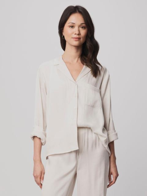 Splendid Serena Satin Button Down