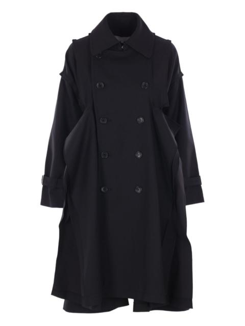 TAO Comme Des Garçons double-breasted trench coat