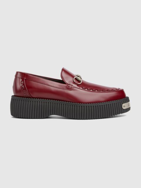 Men's Gucci Horsebit creeper loafer