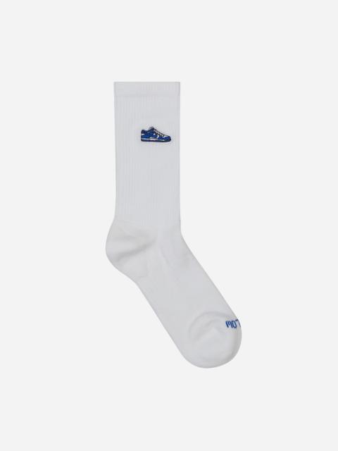 Nike Everyday Plus Cushioned Crew Socks White / Varsity Royal