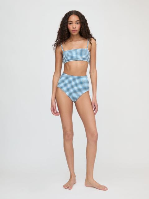 Hill House Home The Juno Bikini Set - Lagoon Gingham