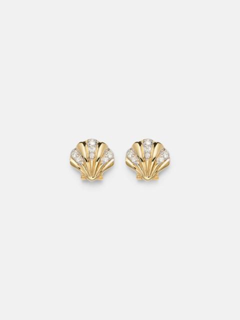 MATEO Petite Venus 14kt gold (585/1000) stud earrings