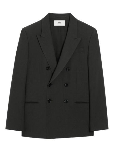 AMI Paris Ami Paris Double-breasted Wool Blazer