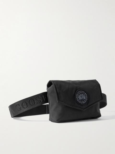 Canada Goose Logo-Appliquéd Shell Belt Bag