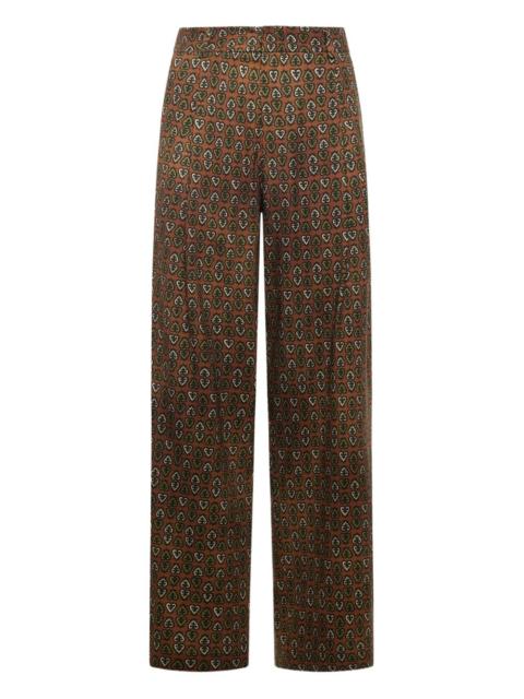 Pierre-Louis Mascia patterned trousers