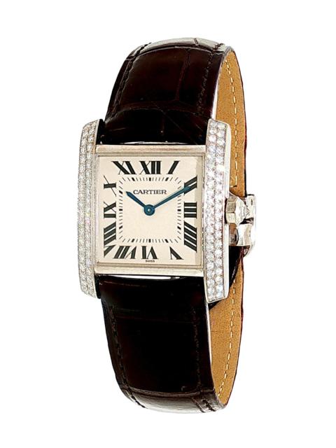 Cartier Tank Francaise Watch - White Gold