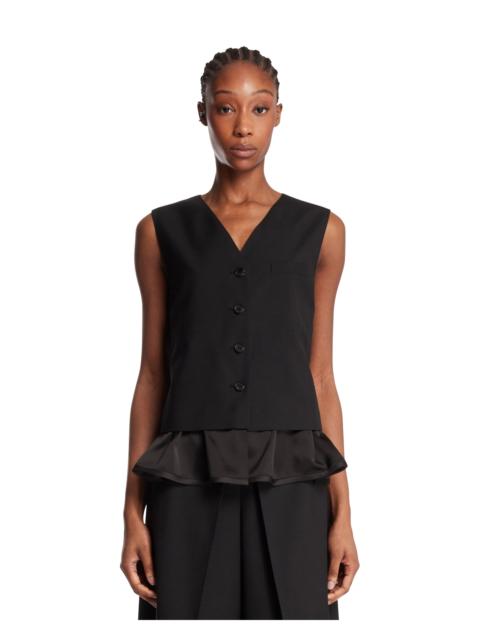 JUUN.J Black Wool Vest