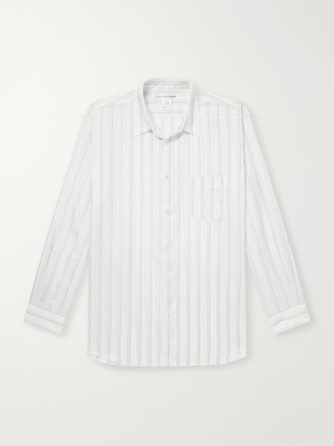 Comme des Garçons SHIRT Striped Satin Shirt