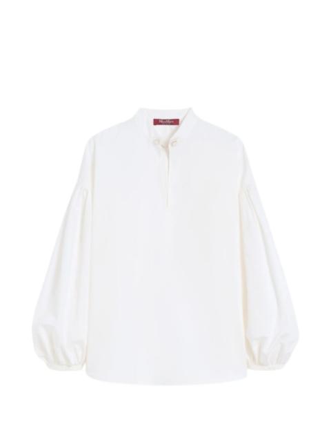 Max Mara lantern-sleeve blouse