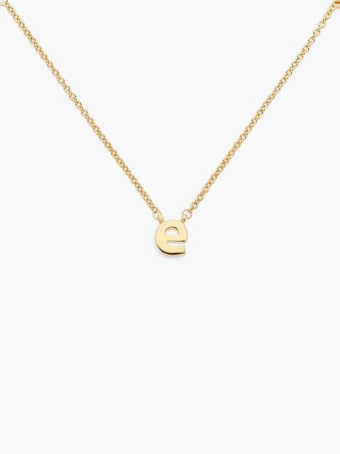 MELISSA ODABASH LETTER 'E' PENDANT NECKLACE