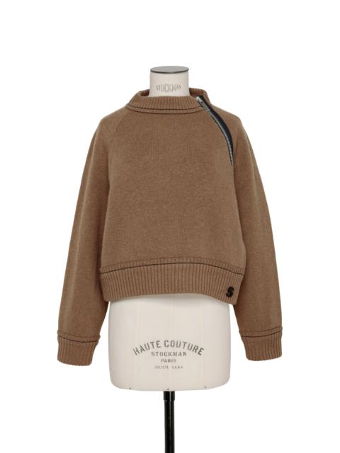 sacai s Cashmere Knit Pullover