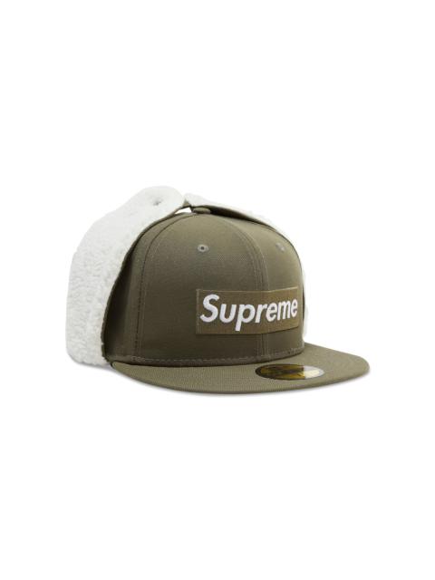 Supreme x New Era Earflap Box Logo 'Olive'