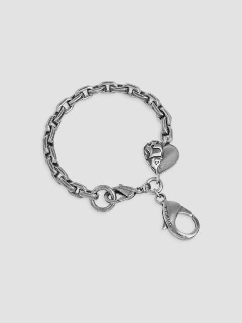 BALENCIAGA Men's Midnight Bracelet - Silver