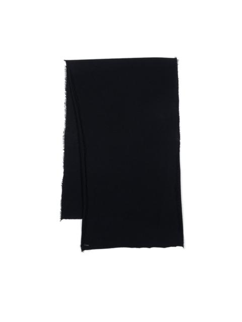 Faliero Sarti fine-knit cashmere scarf