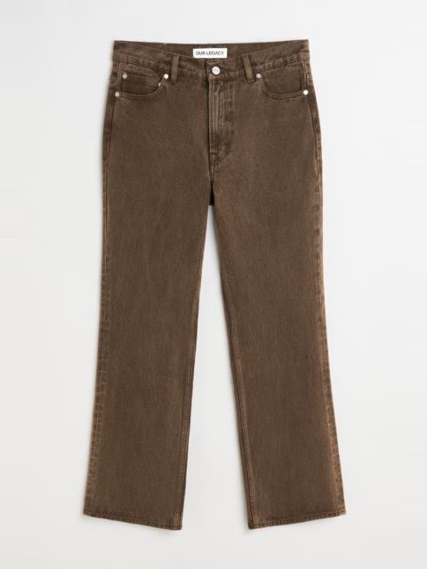 Our Legacy Vast Cut Royal Brown Overdye | REVERSIBLE