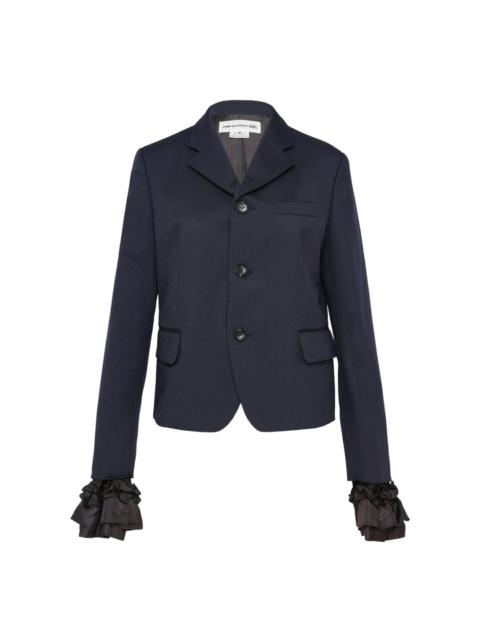 Comme des Garçons GIRL Tailored Blazer With Jellyfish Hem