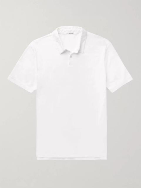 JAMES PERSE Supima Cotton-Jersey Polo Shirt