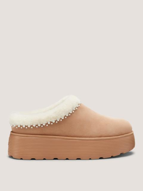 Stuart Weitzman NELLIE PEARL FLATFROM MULE