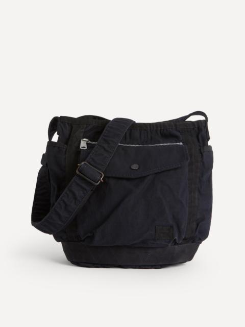 PORTER Navy Crag Shoulder Bag
