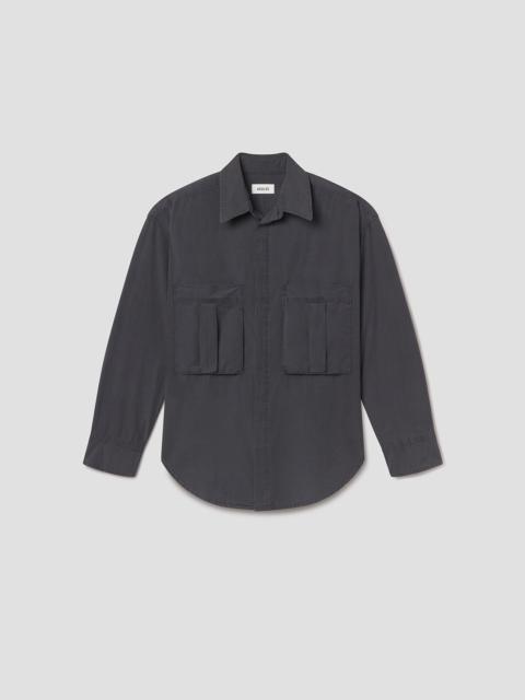 AGOLDE CLARK SHIRT IN WICKAM GREY