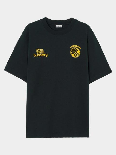 Burberry Ryan Bold EKD Cotton Crewneck T-Shirt