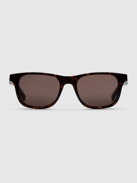 Square frame sunglasses