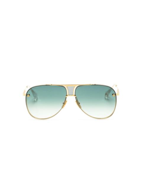 Decade pilot-frame sunglasses