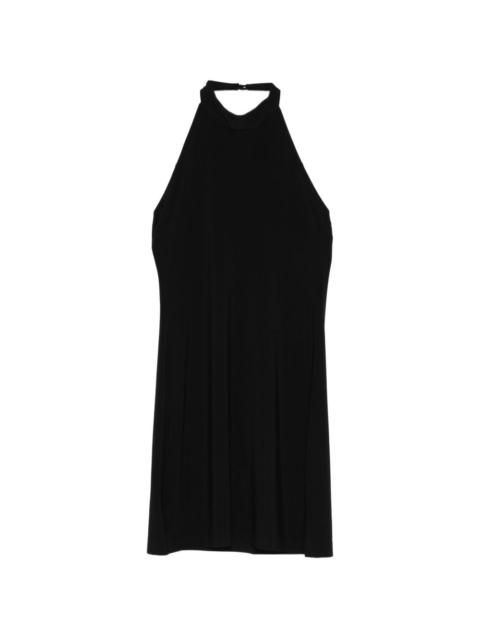 NORMA KAMALI halterneck mini dress